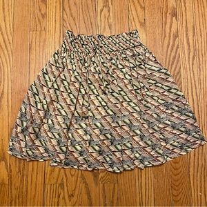Zebra Skirt from Anthropologie
